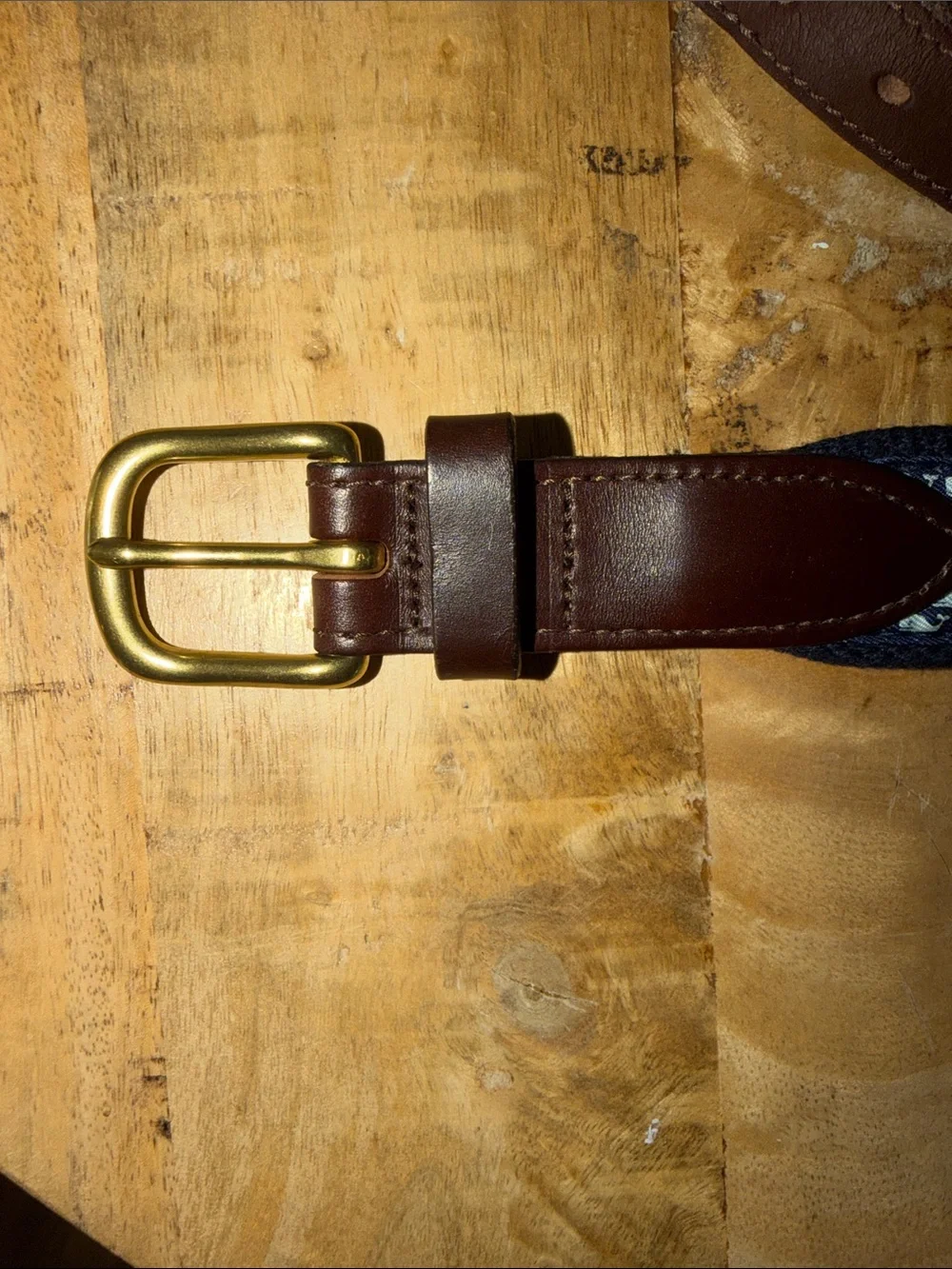 Boy’s Classic Whale Canvas Club Belt